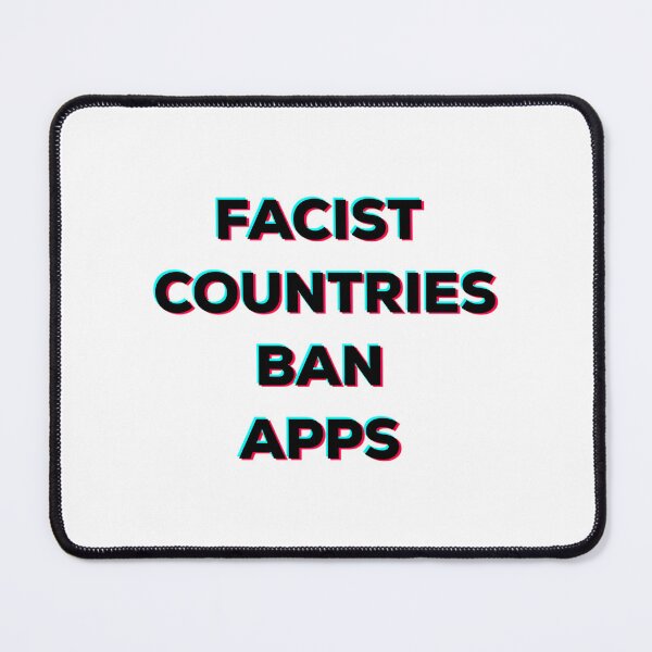 Item preview, Facist Countries Ban Apps designed and sold by antwan-stowe.