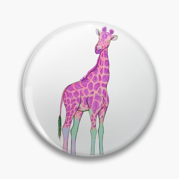 Item preview, Giraffe (pink) designed and sold by Nocmidl4.