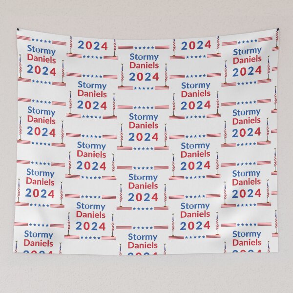 Item preview, Stormy Daniels 2024 - Stormy Daniels Vs Trump designed and sold by leilana-holifie.