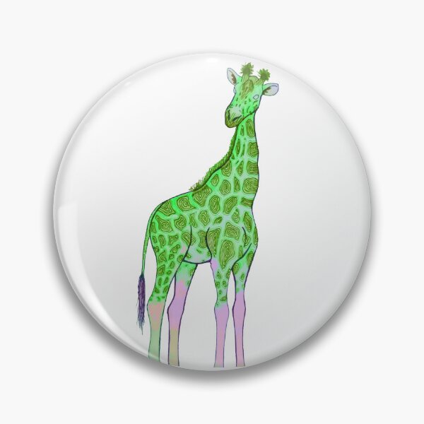 Item preview, Giraffe (green) designed and sold by Nocmidl4.
