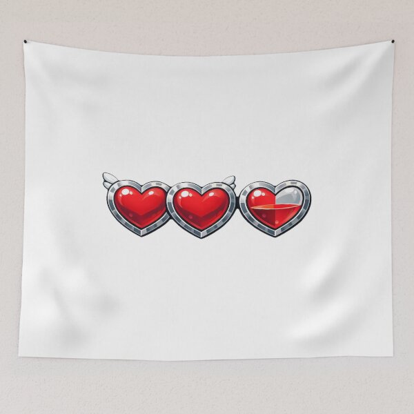 Item preview, zelda hearts designed and sold by NCNGDESIGN.