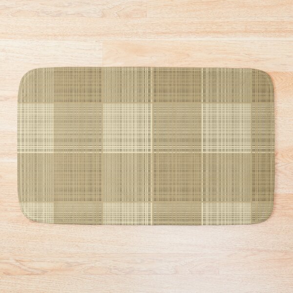 Item preview, Woven Texture Farmhouse Buffalo Check in Cream + Tan Straw designed and sold by YesterdayColl.