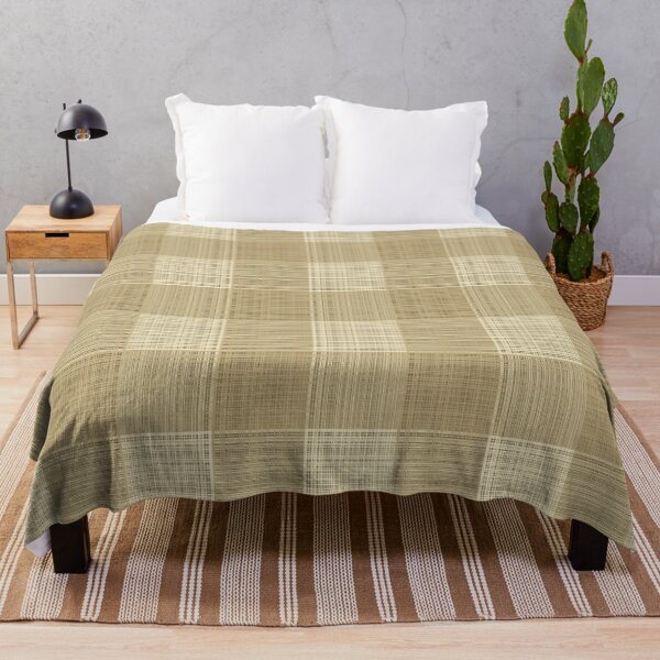 Item preview, Woven Texture Farmhouse Buffalo Check in Cream + Tan Straw designed and sold by YesterdayColl.