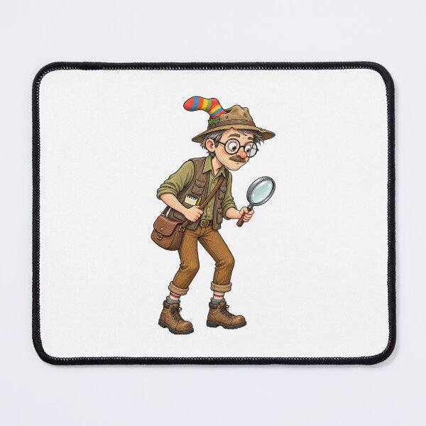 Item preview, Curious Explorer Detective Magnifying Glass Adventure Vintage designed and sold by MrDev.