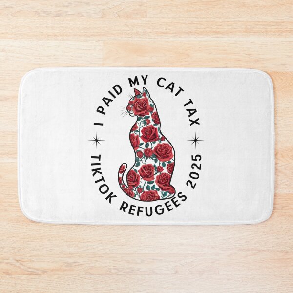 Item preview, I Paid My Cat Tax Tiktok Refugees 2025  designed and sold by antwan-stowe.