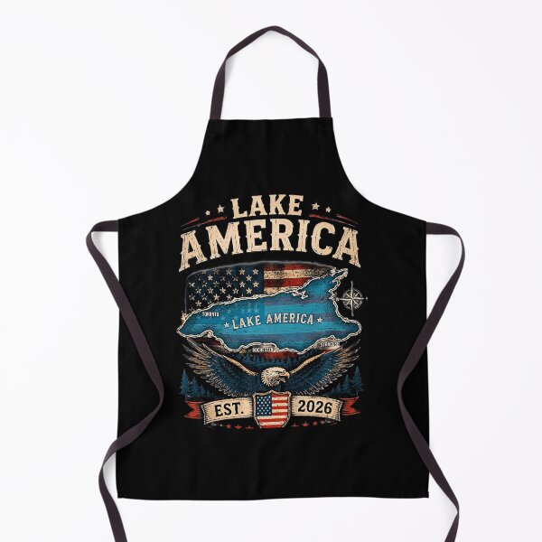 Item preview, Lake America Bald Eagle, Lake Ontario Great Lakes, Quiet Activism, Canada Tee, Subtle Anti Trump designed and sold by EllyDinico.