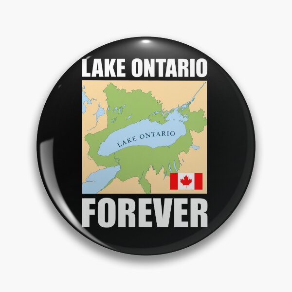 Item preview, Lake Ontario Forever Canada Map Great Lakes Canadian Design designed and sold by Abigaildixon92.