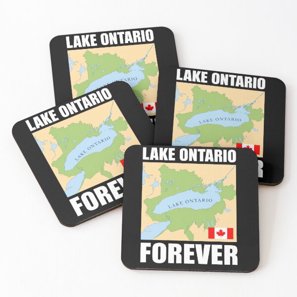 Item preview, Lake Ontario Forever Canada Map Great Lakes Canadian Design designed and sold by Abigaildixon92.