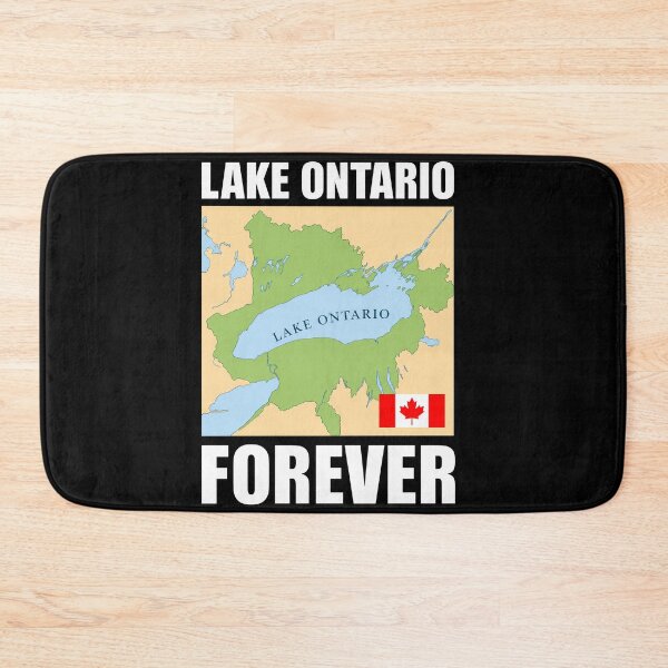 Item preview, Lake Ontario Forever Canada Map Great Lakes Canadian Design designed and sold by Abigaildixon92.