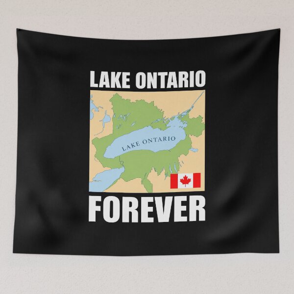 Item preview, Lake Ontario Forever Canada Map Great Lakes Canadian Design designed and sold by Abigaildixon92.