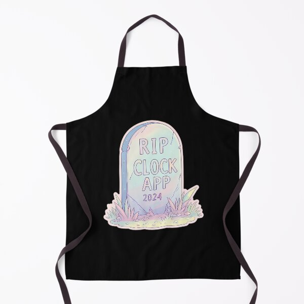 Item preview, Rip Clock App 2024 Pastel Tombstone designed and sold by antwan-stowe.