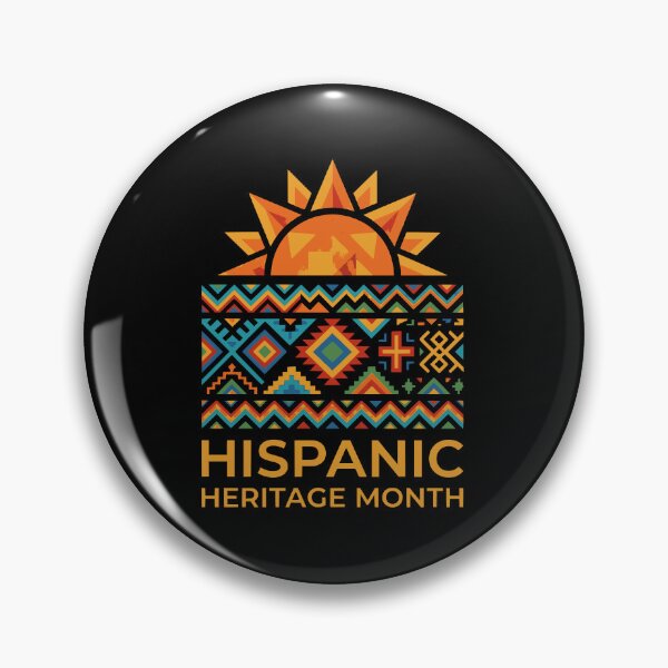 Item preview, Hispanic Heritage Month Geometric Pattern AUG-434 designed and sold by noberic.