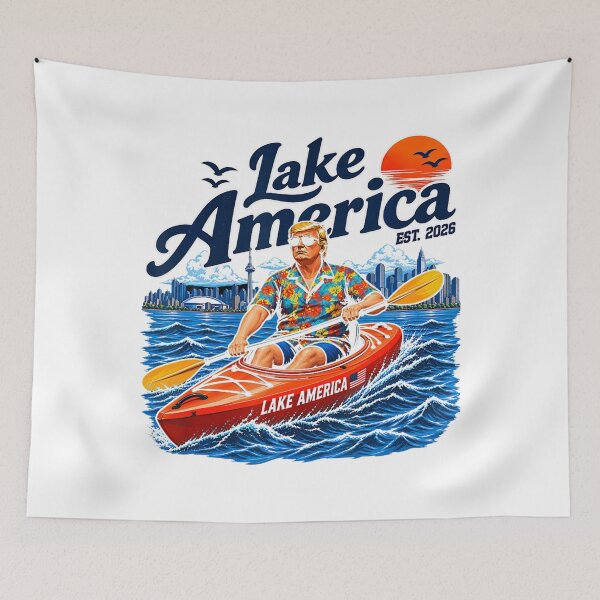 Item preview, Lake America Est 2026 Trump, Lake Ontario, Great Lakes Resist, Canada Lake, Ontario Vacation Travel designed and sold by EllyDinico.