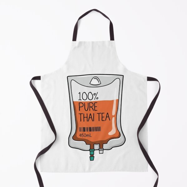 Item preview, Thai Milk Tea IV Bag Funny Nurse Cafe Drink Lover Sticker designed and sold by ORI-ginal Weirdos: The Weirdly Wonderful Crew.
