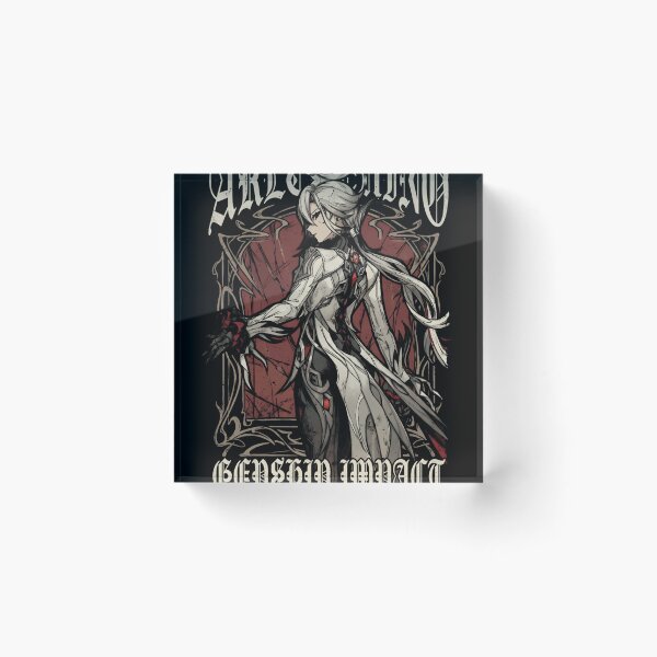 Item preview, Arlecchino Genshin Impacts Gothic Gaming  designed and sold by LeneWUArt.