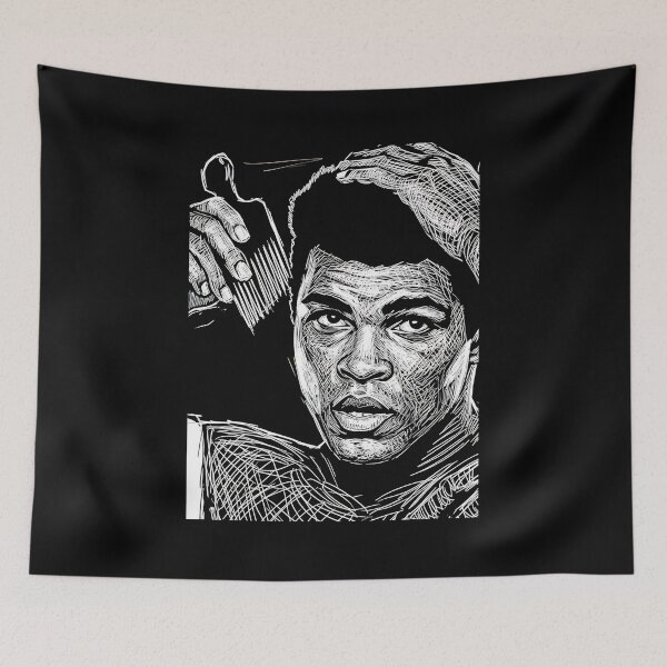 Item preview, Muhammad ali designed and sold by postermetal.