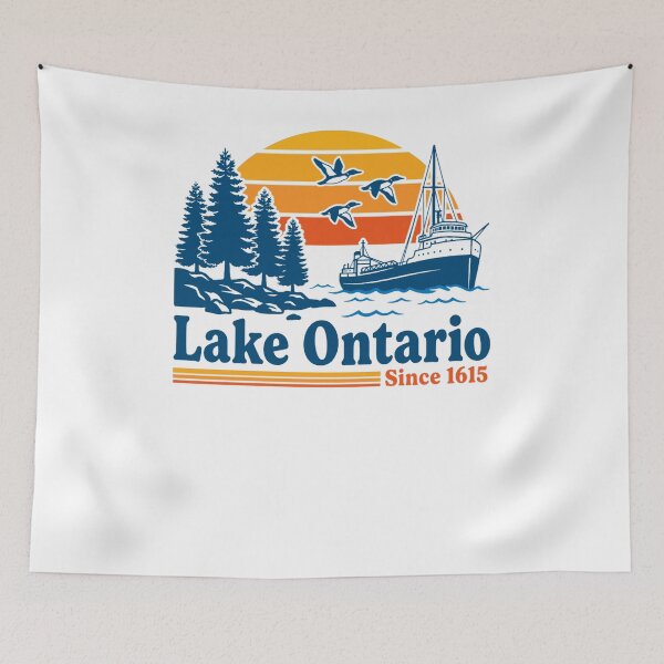 Item preview, Lake Ontario Great Lakes, Quiet Activism, Canada Tee, Subtle Anti Trump designed and sold by EllyDinico.