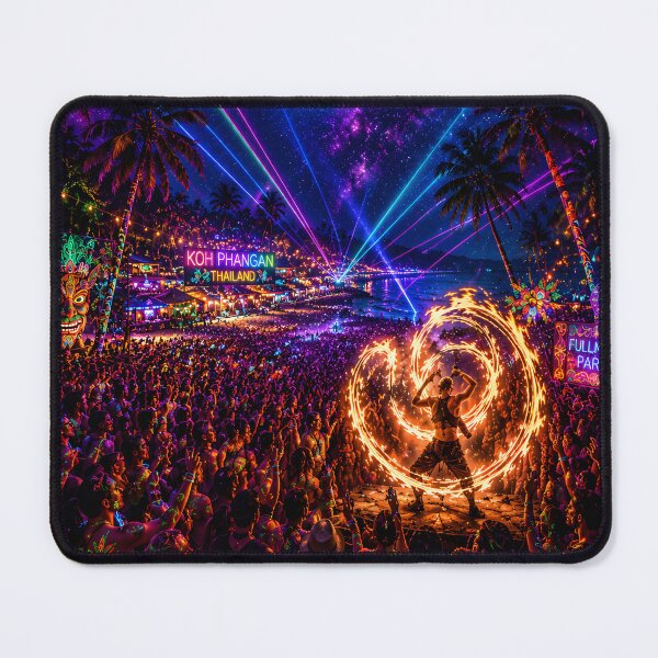 Item preview, Full Moon Party – Koh Phangan Thailand | Neon Tropical Beach Festival designed and sold by Spirit of Siam.