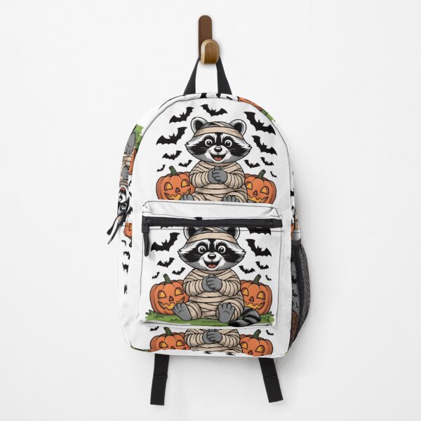 Item preview, Cute Mummy Raccoon Halloween Pumpkin Spooky Cartoon Fall Costume designed and sold by Zizo-DR44.