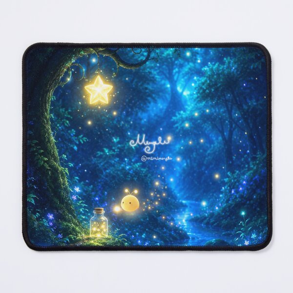 Item preview, Loumie Under a Glowing Star Lantern in Mergle Forest designed and sold by Minimergle.