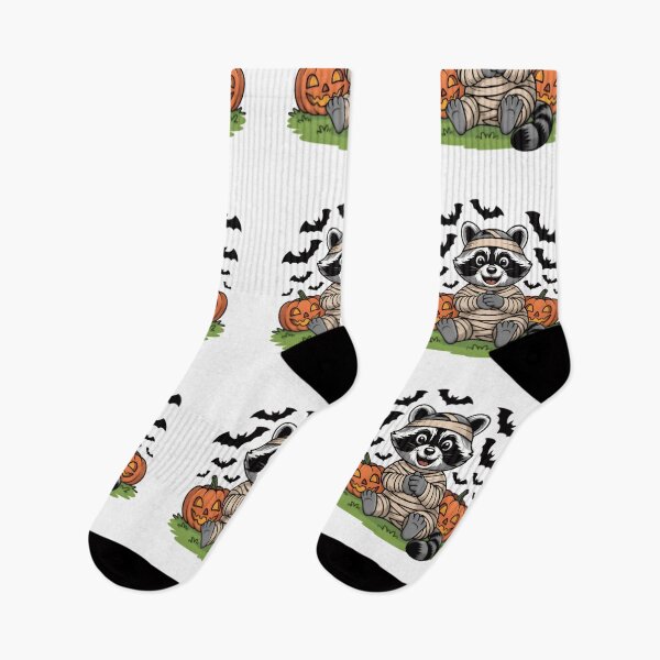 Item preview, Cute Mummy Raccoon Halloween Pumpkin Spooky Cartoon Fall Costume designed and sold by Zizo-DR44.