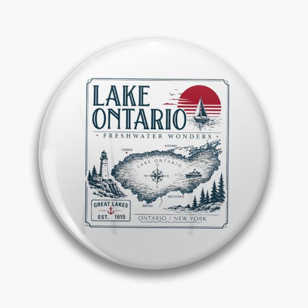 Item preview, Lake Ontario Freshwater Wonder Travel, Lake Ontario, Great Lakes Sunset, Retro Canada Vacation, Cottage Country Outdoor designed and sold by EllyDinico.