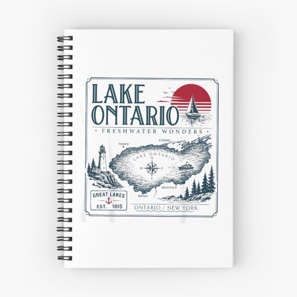 Item preview, Lake Ontario Freshwater Wonder Travel, Lake Ontario, Great Lakes Sunset, Retro Canada Vacation, Cottage Country Outdoor designed and sold by EllyDinico.