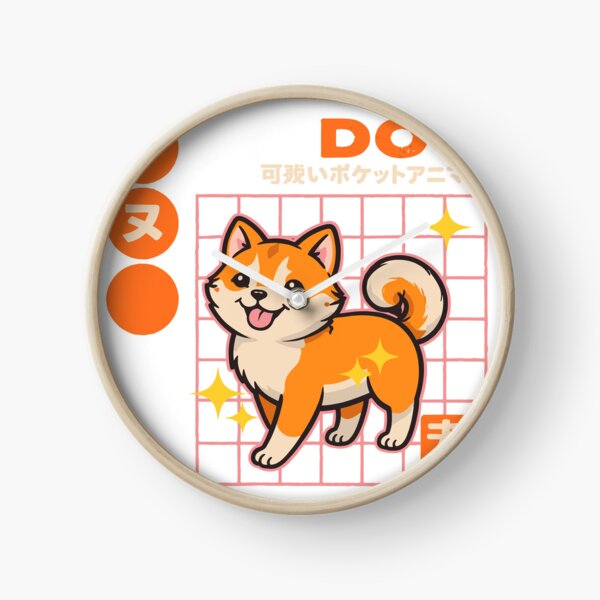 Item preview, Cute Japanese Shiba Inu Retro Grid Poster designed and sold by Matinez Pink.
