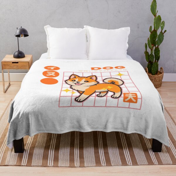 Item preview, Cute Japanese Shiba Inu Retro Grid Poster designed and sold by Matinez Pink.
