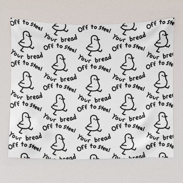 Item preview, Off To Steal Your Bread designed and sold by maximili-shepp.
