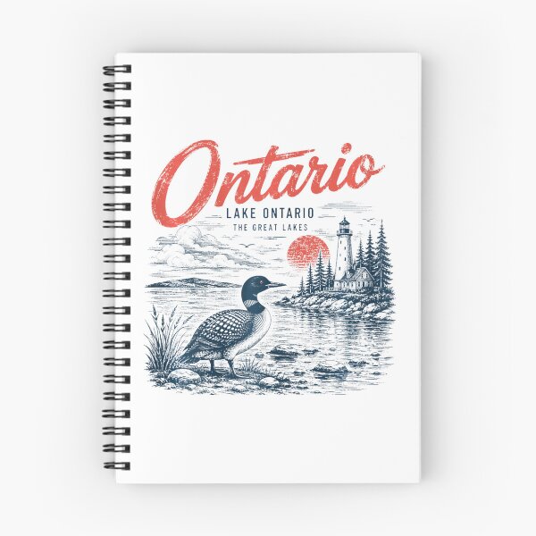 Item preview, Lake Ontario , Loon Est 1615, Lake Ontario Great Lakes, Quiet Activism, Canada Tee, Subtle Anti Trump designed and sold by EllyDinico.
