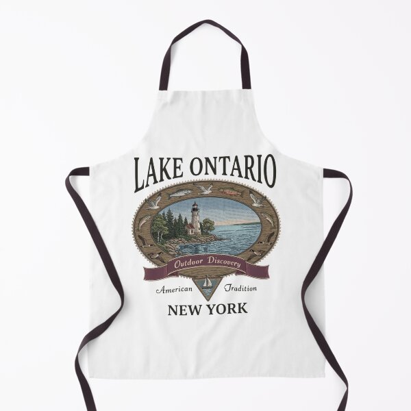 Item preview, Lake Ontario Outdoor, Lake Ontario, Great Lakes, Canada Ontario Map, Lake Life designed and sold by EllyDinico.