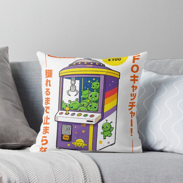 Item preview, Retro Alien UFO Catcher Arcade Poster designed and sold by Matinez Pink.