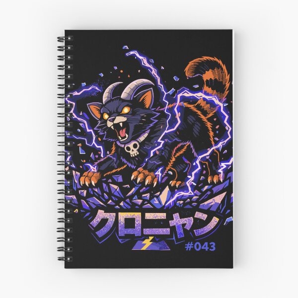 Item preview, Electric Kuronyan Demon Cat Monster Poster designed and sold by Matinez Pink.