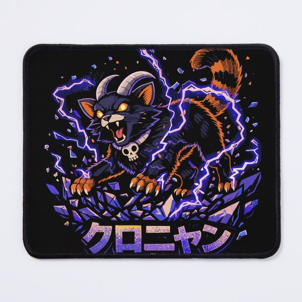 Item preview, Electric Kuronyan Demon Cat Monster Poster designed and sold by Matinez Pink.