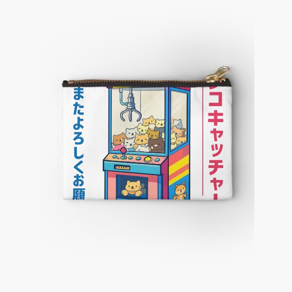 Item preview, Retro Japanese Cat Catcher Claw Machine Poster designed and sold by Matinez Pink.