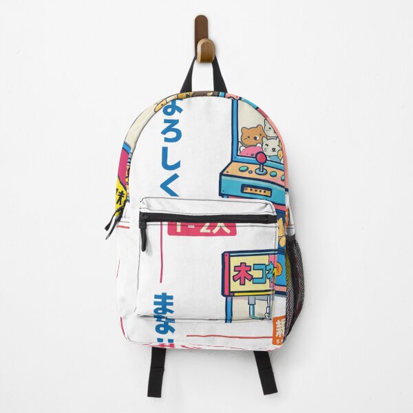 Item preview, Retro Japanese Cat Catcher Claw Machine Poster designed and sold by Matinez Pink.