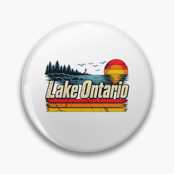 Item preview, Lake Ontario, Vintage Loon Lighthouse, Great Lakes Canada Wildlife, Ontario Souvenirs, Canadian Nature Lover designed and sold by EllyDinico.