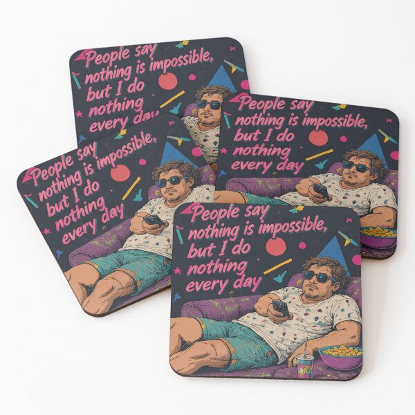 Item preview, Doing the Impossible designed and sold by badartgenerator.