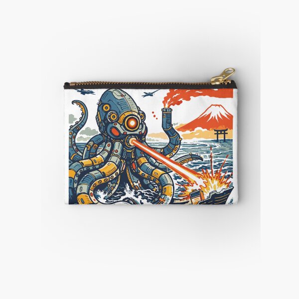Item preview, Robo Kraken Mecha Octopus Kaiju Poster designed and sold by Matinez Pink.