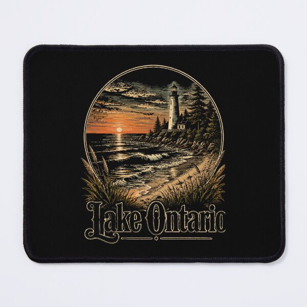 Item preview, Lake Ontario Sunset, Lake Ontario, Great Lakes, Canada Ontario Map, Lake Life designed and sold by EllyDinico.