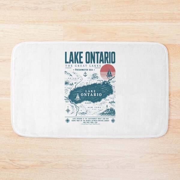 Item preview, Lake Ontario , Loon Est 1615, Lake Ontario Great Lakes, Quiet Activism, Canada Tee, Subtle Anti Trump designed and sold by EllyDinico.