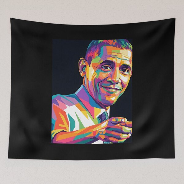 Item preview, Barack Obama Pop Art designed and sold by zaidanfr66.
