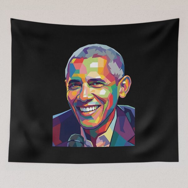 Item preview, Barack Obama Pop Art designed and sold by zaidanfr66.