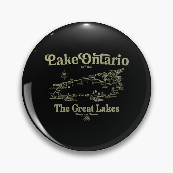 Item preview, Lake Ontario Sunset, Lake Ontario, Great Lakes, Canada Ontario Map, Lake Life designed and sold by EllyDinico.
