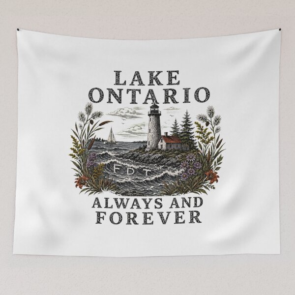 Item preview, Lake Ontario - Lake Ontario Always and Forever, Ontario Est 1615 Always Forever designed and sold by EllyDinico.