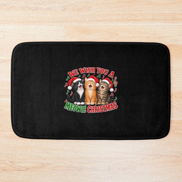 Item preview, We Wish You a Meowie Christmas – Singing Christmas Kitties designed and sold by LnsCreations.