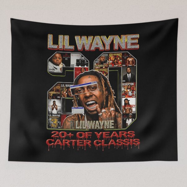 Item preview, Lil Wayne 20 Years of Carter Classics Vintage Hip Hop designed and sold by Felipe16A.