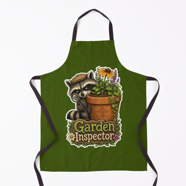 Item preview, Jimothy Raccoon Garden Inspector Vintage Botanical Meme designed and sold by GraphixKing999.