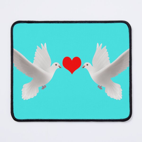 Item preview, love and peace couple designed and sold by PSDesignWorks.